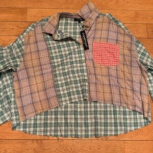 Paper moon flannel